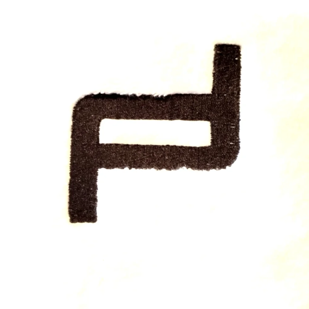 PORSCHE DESIGN Black Logo PD Hand Towel Plush White 100% Cotton New Gift Luxury